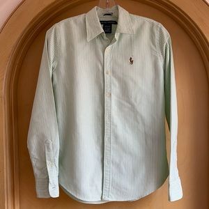 Polo Ralph Lauren slim fit stripped button up top